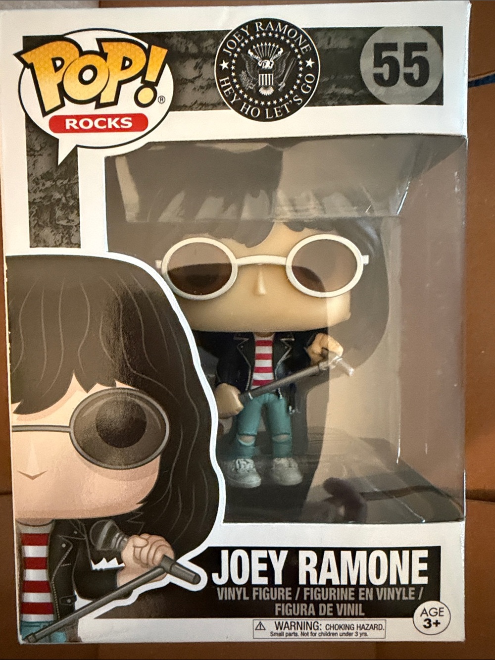 Funko Pop Joey Ramone Vinyl Figure #55